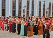Mais de 300 fiéis recebem o Sacramento da Crisma na Diocese de Camaçari e confirmam sua fé em Cristo em Julho