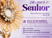 Diocese de Camaçari promove “24 Horas para o Senhor” durante a Quaresma