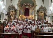 Encontro de Espiritualidade para Coroinhas e Ministros da Comunhão da Paróquia São Miguel aconteceu no Santuário Eucarístico de São Raimundo