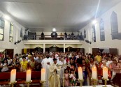Paróquia Cristo Ressuscitado conclui festejos com celebração solene