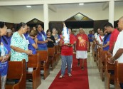 Paróquia Cristo Ressuscitado celebra pela primeira vez a sua co-padroeira, Nossa Senhora das Graças
