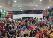  “Aqui Tem Jovem, Aqui Tem Fogo”, encontro reuniu jovens católicos da RCC para dia de espiritualidade