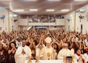 Procissão e Missa Solene marcam festa de São José Operário no Bairro Novo