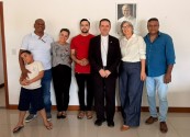 Comissão do ECC se reuniu com Dom Dirceu  para fortalecer ações na Diocese de Camaçari
