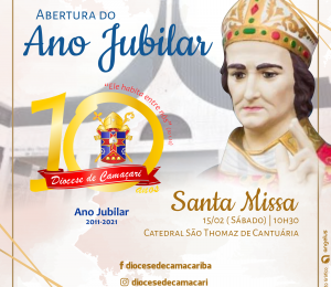 Diocese de Camaçari realiza ano jubilar em preparação aos dez anos de criação