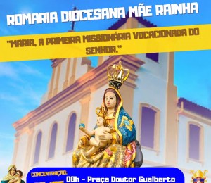 Peregrinação dos movimentos marianos ao Santuário Nossa Senhora das Candeias será no próximo sábado (20/05)