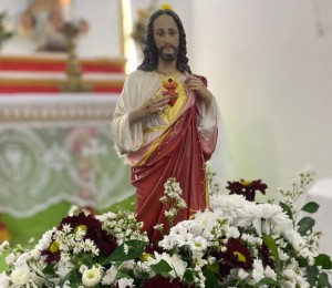 Paróquia de Nazaré do Jacuípe celebra os festejos em honra ao Sagrado Coração de Jesus