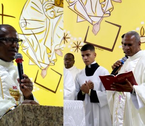 Padres Reinaldo e José Miguel celebraram 25 anos de sacerdócio em São Sebastião do Passé