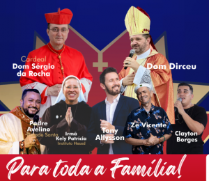 Diocese de Camaçari celebra 15 anos com grandes nomes da música católica no dia 21 de fevereiro, em Camaçari