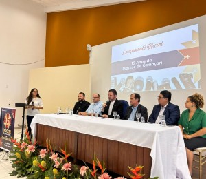 Coletiva de imprensa marca lançamento do Evento dos 15 anos da Diocese de Camaçari