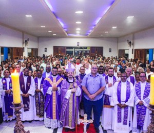 Padre Fernando Pereira assumiu como pároco na Paróquia Santo Antônio de Sant'Ana Galvão