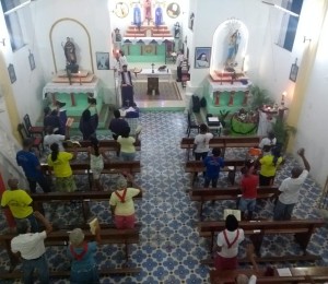 Estudos da palavra e caminhada marcam a Semana Catequética na Quase Paróquia do Sagrado Coração de Jesus