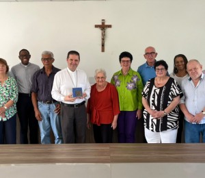 Delegação de Luxemburgo visita Dom Dirceu e reafirma apoio às obras sociais da Paróquia São Miguel