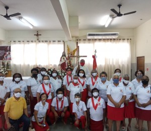 Paróquia São Miguel celebra a Solenidade do Sagrado Coração e realiza imposição da fita de novos membros do Apostolado da Oração
