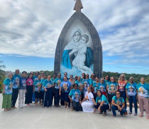 Peregrinos da Diocese de Camaçari renovam a Aliança de Amor no Santuário de Schoenstatt
