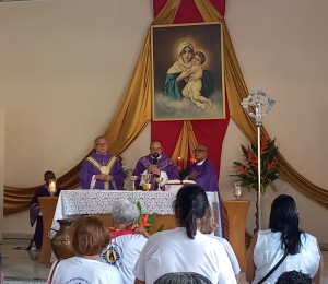 Movimento mãe rainha realizou  peregrinação anual e renovação da aliança no Santuário Mãe Rainha em Salvador