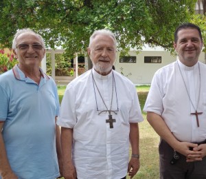 Dom Dirceu recebe a visita de Dom Giovani Tonucci, irmão do saudoso Pe.Paulo Tonucci