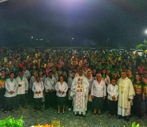 Paróquia São José Operário celebrou seu padroeiro com procissão, Missa e show católico