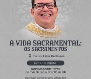 Escola Diocesana promove curso sobre os Sacramentos no mês de maio