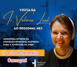 Assessora Nacional da Comissão Pastoral para a Juventude visita Diocese de Camaçari