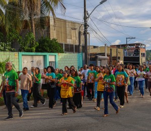 Procissão e missa marcaram o encerramento dos festejos da Quase Paróquia São José Operário