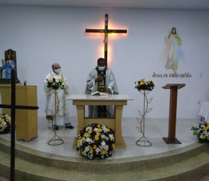 Capela dedicada a Cristo Rei foi inaugurada em Simões Filho