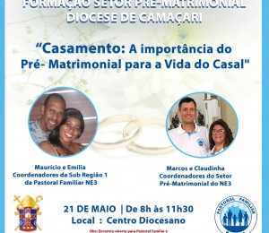 Pastoral Familiar promove encontro  sobre 