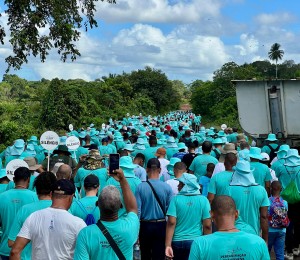 13ª Peregrinação dos Homens ao Santuário Nossa Senhora das Candeias acontece no dia 12 de abril