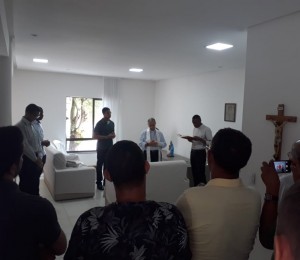 Bênção marca a abertura das atividades do Seminário Propedêutico Diocesano São Thomaz de Cantuária