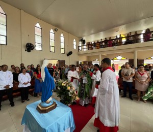 Paróquia do Cristo Ressuscitado acolhe Nossa Senhora das Graças como co-padroeira