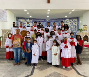 Final de semana foi marcado por pré-jornada dos coroinhas nas foranias da Diocese de Camaçari