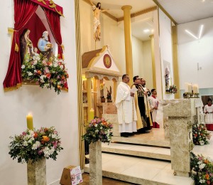 Paróquia Senhora Sant'Ana celebra festa da padroeira em Camaçari