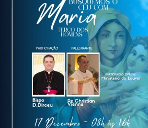 Encontro Diocesano do Terço dos Homens será no dia 17 de dezembro