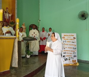 Irmã Áurea celebra 50 anos de Vida Religiosa Consagrada em Terra Nova