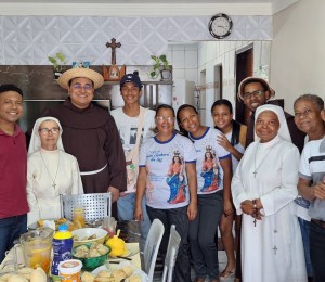 Visitas missionárias marcaram o encerramento do mês missionário no Setor II da Paróquia Nossa Senhora da Luz