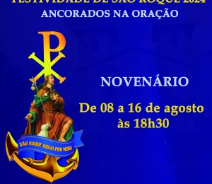 Mês de agosto é marcado por festividades na Paróquia São Roque em Terra Nova