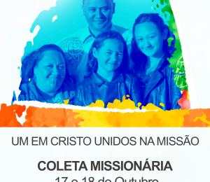 Coleta Missionária acontece neste fim de semana nas Paróquias da Diocese de Camaçari