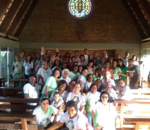 Retiro espiritual marcou a abertura das atividades diocesana da Pastoral da Criança