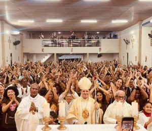 Procissão e Missa Solene marcam festa de São José Operário no Bairro Novo