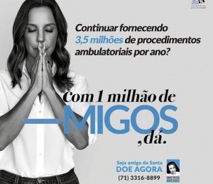 Paróquias da Diocese de Camaçari se solidarizam em prol da Campanha “Um milhão de amigos para Santa Dulce”