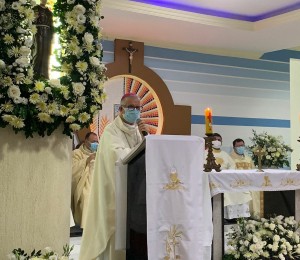 Santo Antônio de Sant'anna  Galvão foi festejado em Dias D'Ávila