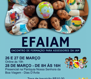 Infância e Adolescência Missionária promove formação para assessores