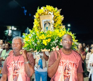 Festejos de Nossa Senhora de Nazaré da Passagem são encerrados com procissão e Missa Festiva em Candeias 