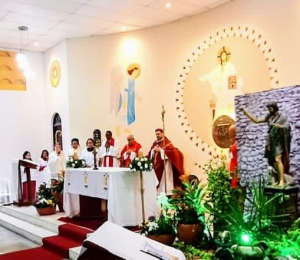 Paróquia São João Batista festejou seu padroeiro com novena e Missa festiva