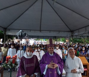 Peregrinação Diocesana ao Santuário Mãe Rainha aconteceu nesse domingo (19)