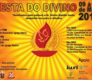 Festejos da Paróquia do Divino Espírito Santo encerram domingo (19/05)