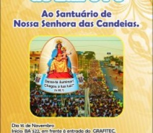 Contagem regressiva para 3ª Peregrinação de Luz e Fé