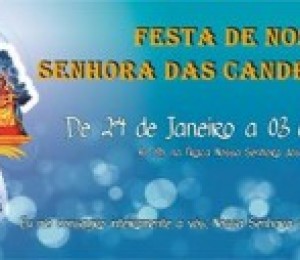 Santuário celebra Novenário em honra  a Nossa Senhora das Candeias