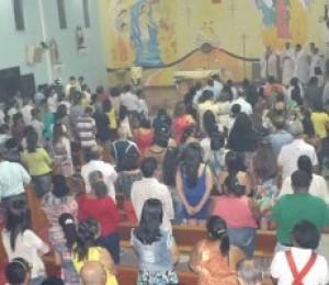Paróquia Santa Luzia festejou nesta segunda (01) os três anos de implantação