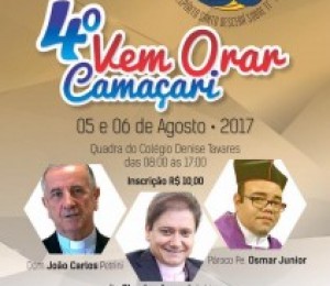 Renovação Carismática Católica promove 4ª Vem Orar Camaçari
